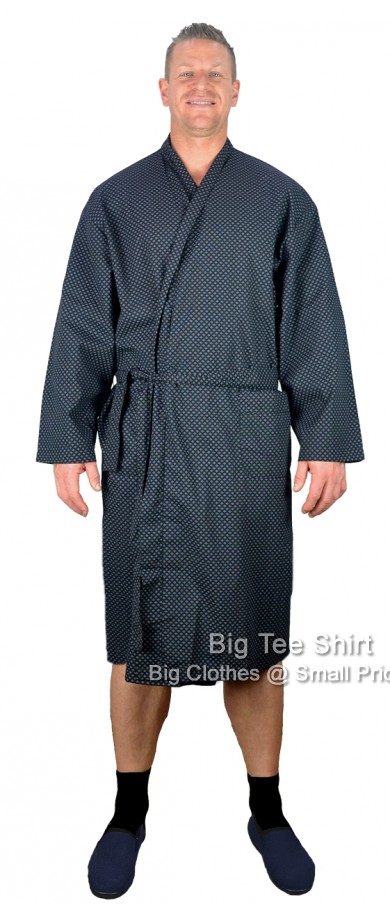 Black Kings Club Adam Lightweight Dressing Gown  - Damaged or Seconds