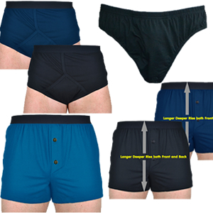 Big & Tall Underwear: Tall Briefs for Men